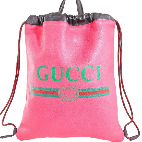 ❌SOLD❌ Gucci Drawstring Backpack - Picture 4 of 6